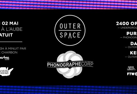 Outer Space invite Phonographe Corp