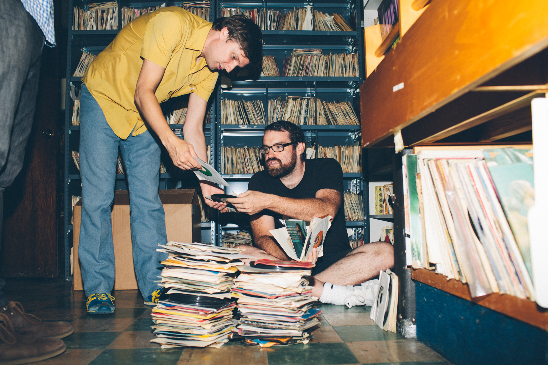 Les deux fondateurs de Numero Group. Photo © Spin Magazine