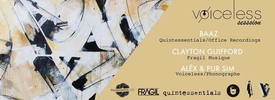 VØICELESS Session – Baaz · Clayton Guifford · Alëx b2b PurSim @ Insula