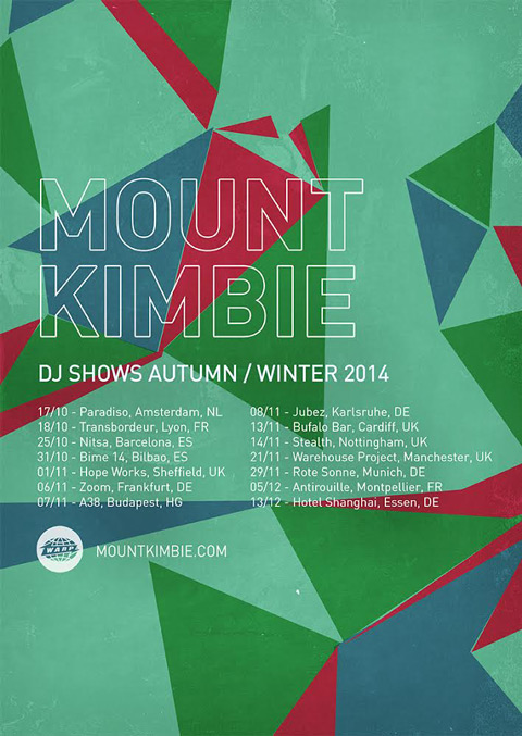 Mount Kimbie – DJ mix for October 2014