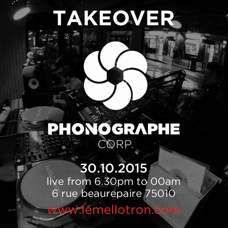 Phonographe Corp Takeover sur Le Mellotron