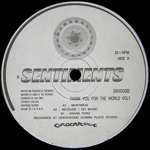 Sentiments – Thank You For The World vol.1