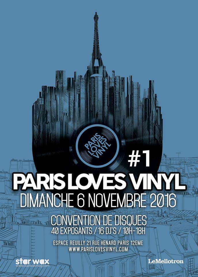 Paris Loves Vinyl, la nouvelle convention de disques à ne pas rater ce week-end !