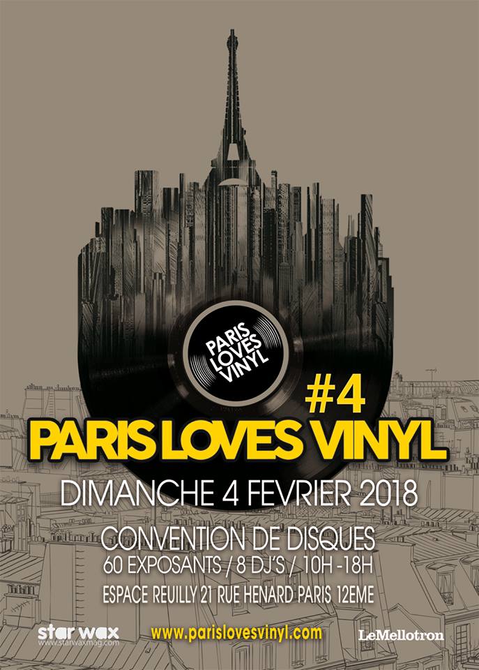 Ne manquez pas la prochaine convention Paris Loves Vinyl
