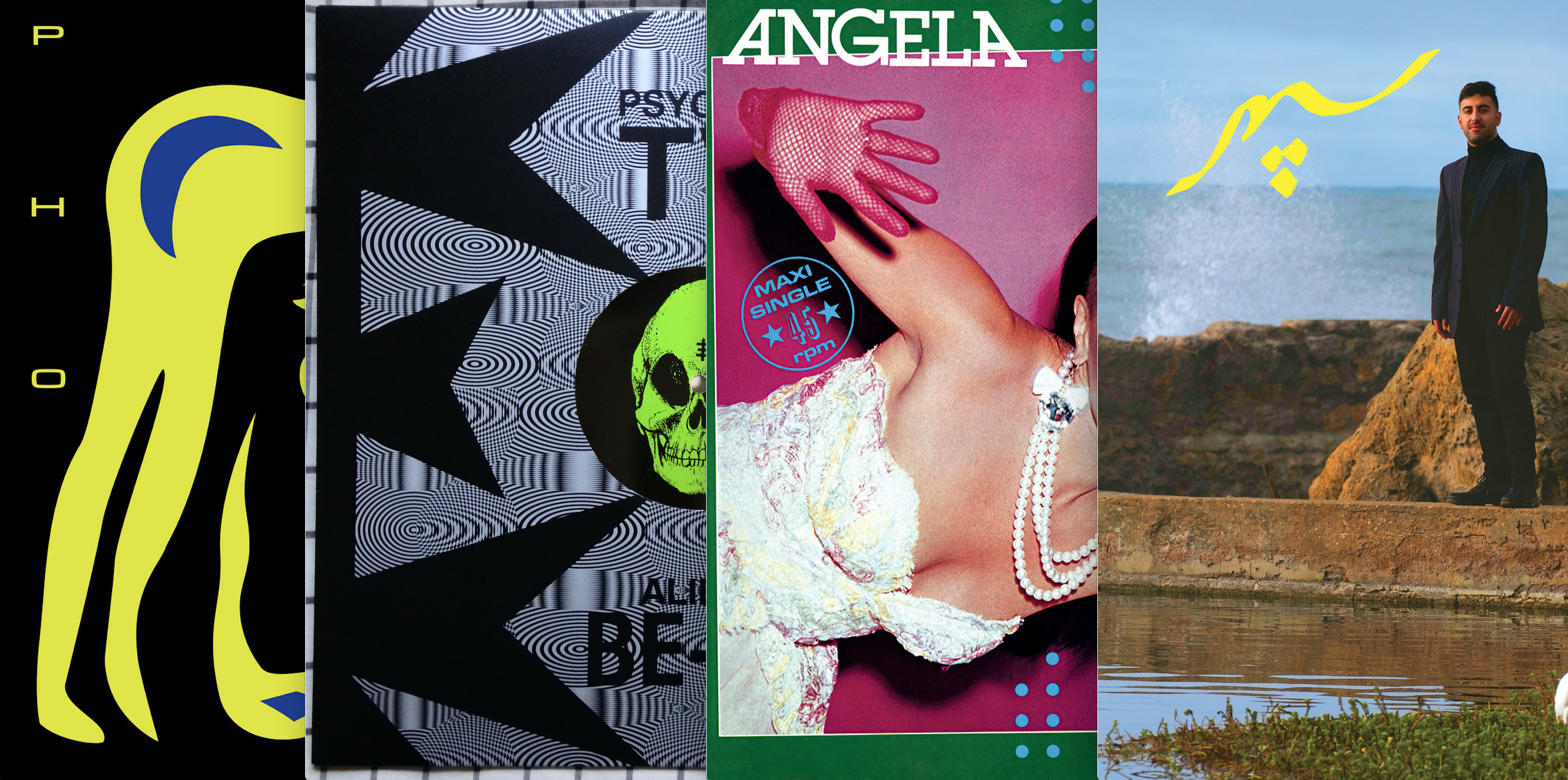 Histoire des pochettes de musique : vinyles monochromes, cassettes, et  incontournables des 80s