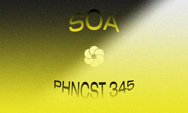 PHNCST 345 – SOA