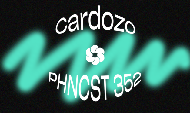 PHNCST 352 – Cardozo